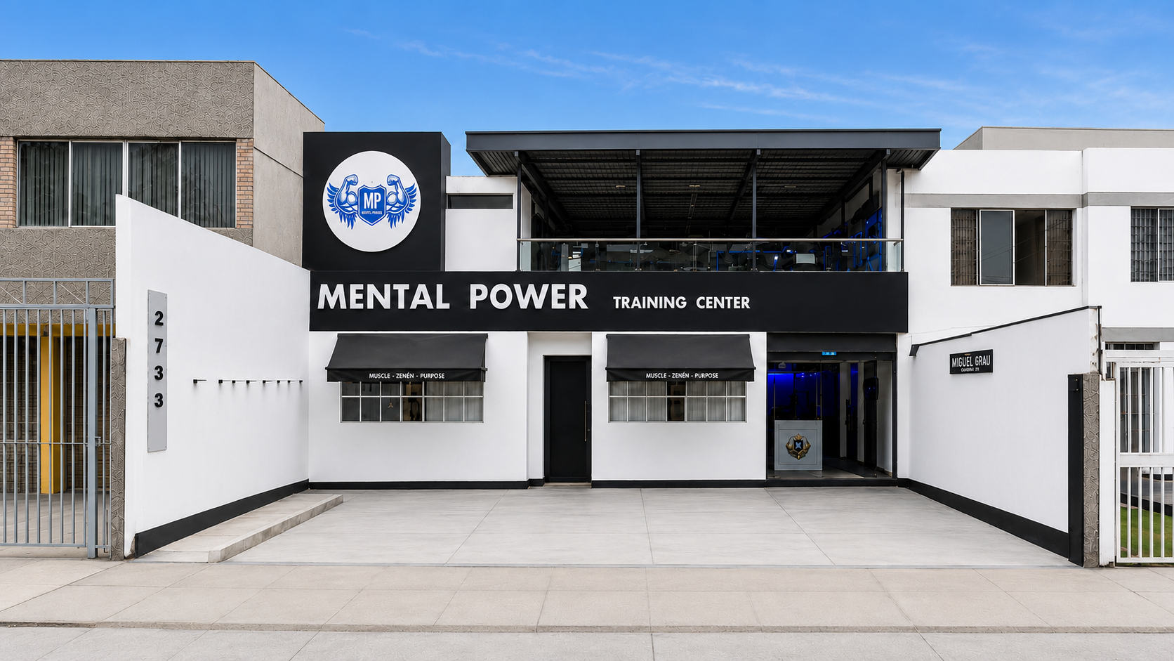 Fachada de Mental Power Training Center en San Borja, Lima