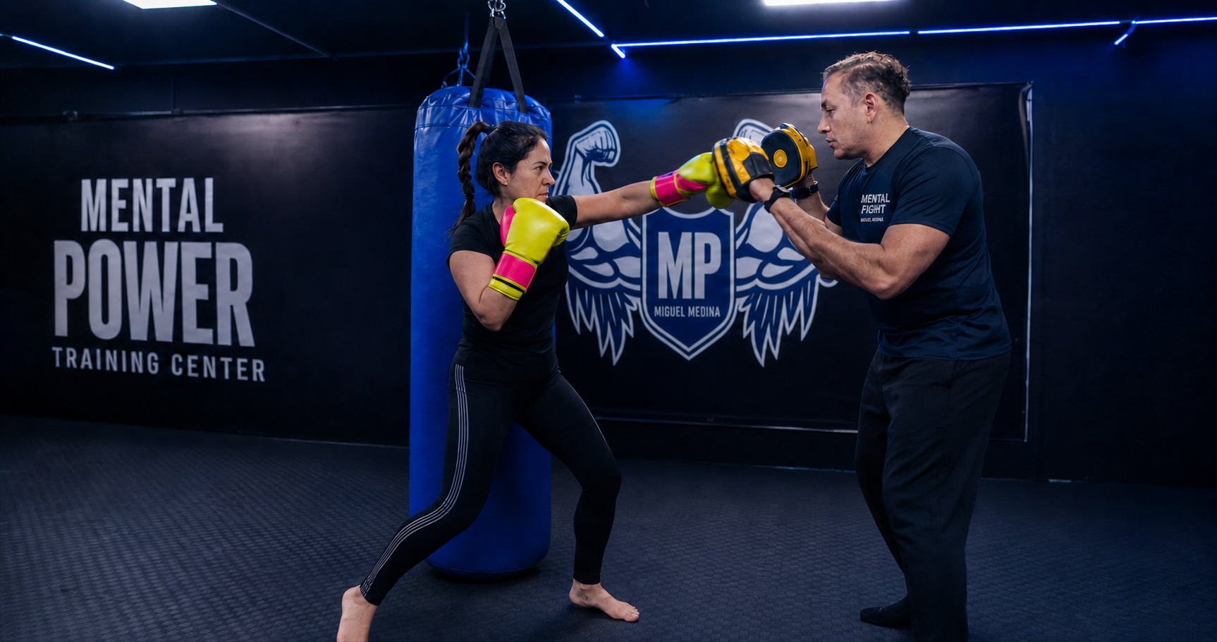 Entrenamiento de boxeo Mental Fight con Miguel Medina